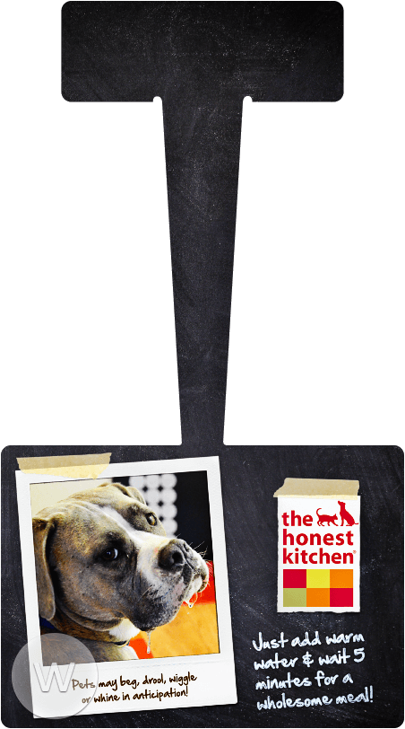 5x3.5 Double-Sided Shelf Wobbler Printed from 2-Sided Template