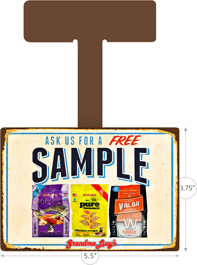5.5x3.75 shelf wobbler template